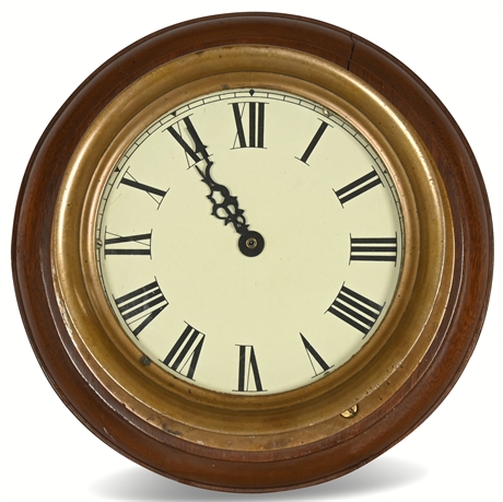 Antique Brass Marine / Ship's Clock
