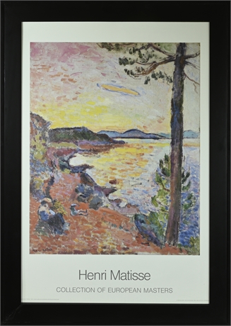 Henri  Matisse Collection of European Masters Framed Print