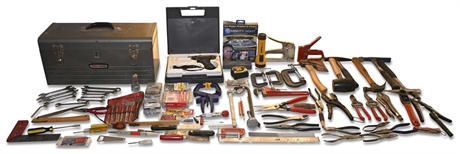 Craftsman Toolbox and Tool Variety