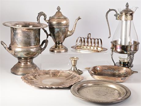 Silver Plate Serving Accessories