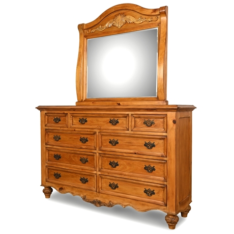 Alpine Dresser - Solid Pine, By Ashley