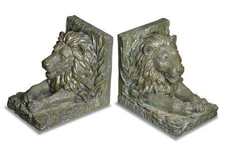 Lion Bookends