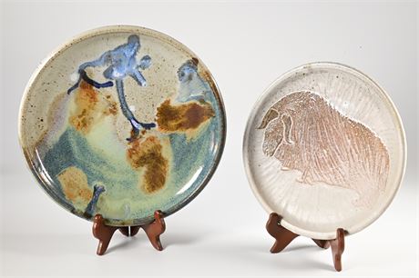 Decorative Stoneware Plates