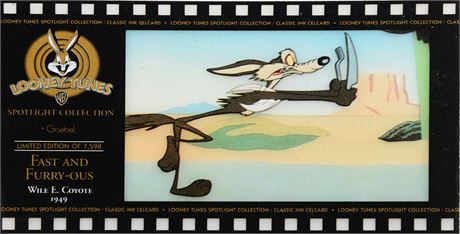Looney Tunes Classic Ink Celcard "Carnivorous Vulgaris"