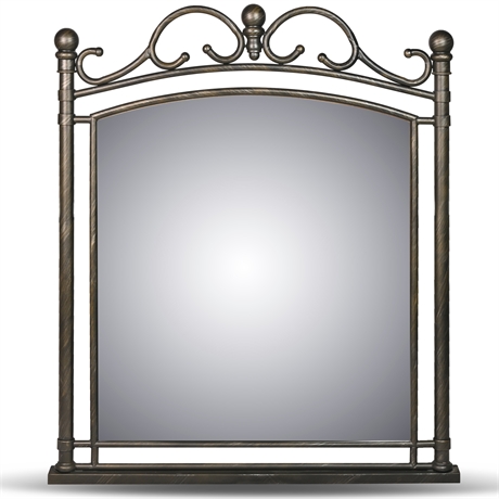 Ornate Beveled Mirror