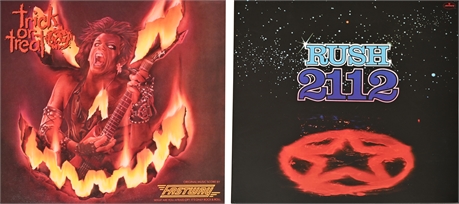 Rush & Fast Way LPs