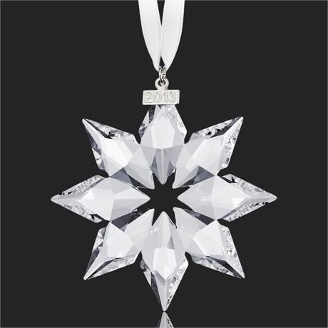 Swarovski 2013 Annual Christmas Ornament 5004489 – Crystal Star w/ Box