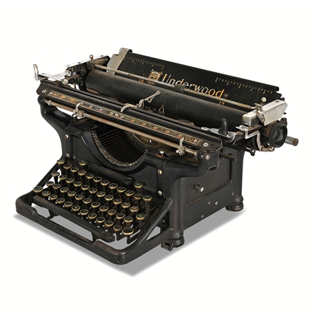 Underwood No. 6 Wide-Carriage 14" Standard Typewriter, 1927