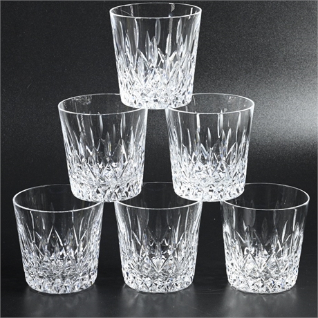 (7) Tyrone Crystal Old Fashioned glasses