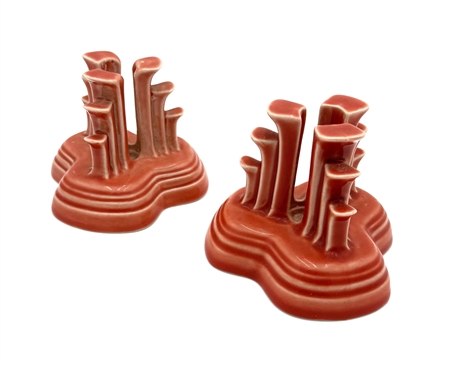 Fiestaware Tripod Candle Holders