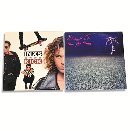 Australian Rock Legends: Vinyl Hits from Midnight Oil & INXS