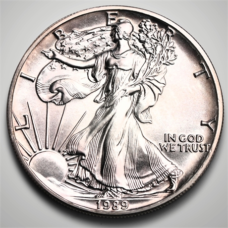 1989 American Silver Eagle