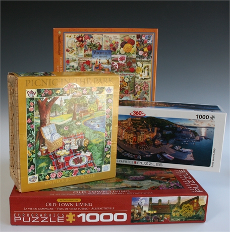 Four Jigsaw Puzzles