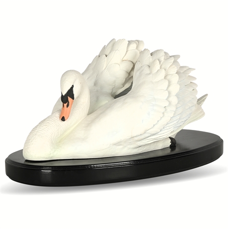 Ronald Van Ruyckevelt 'Silent Swan' by Franklin Mint