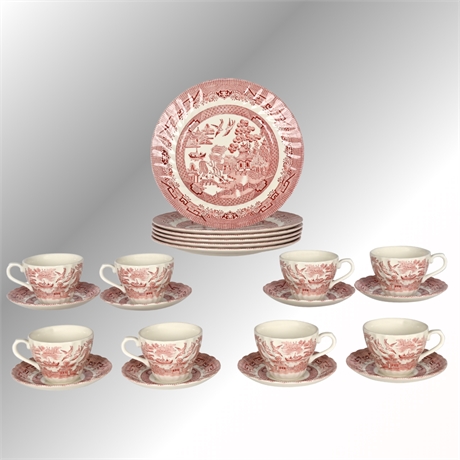 Royal Wessex Red Willow Dinnerware