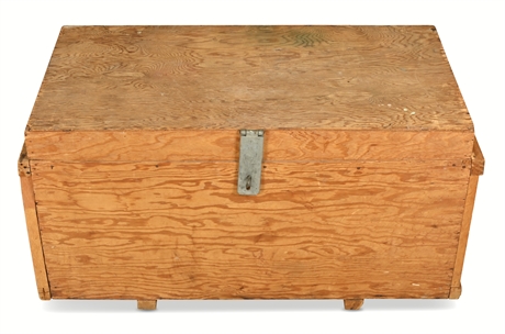 Functional Wood Storage Chest