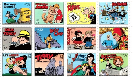 1995 USPS Comic Strip Classics Full Sheet, 20 × 32¢ Stamps