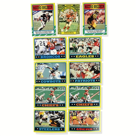 1986 Topps Football Card Collection