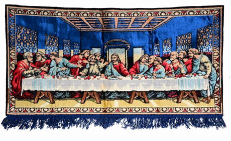 Vintage Last Supper Tapestry