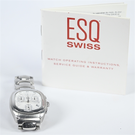 Gentleman's Swiss ES Watch with Manual
