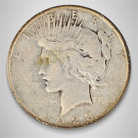 1923-D Peace Silver Dollar – Denver Mint – .900 Silver