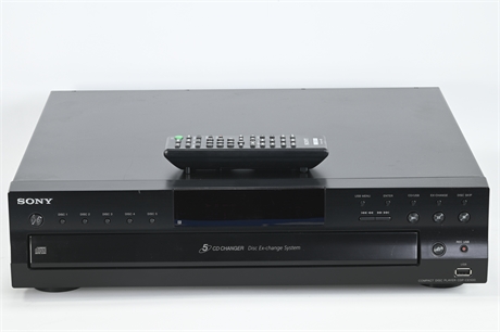 Sony 5CD Changer Disc Exchange System with Remote
