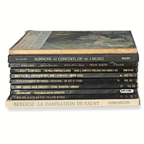 Glenn Gould, Stravinsky, Albinoni & More – 12 Classical & Crossover LP Box Sets