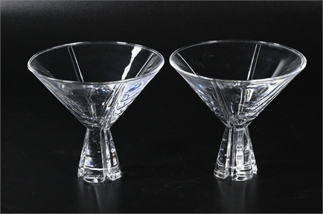 Pair Nachtmann Martini Glasses