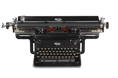 Antique Royal Typewriter (Rare Wide-Carriage Model)