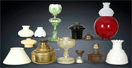 Oil and Kerosene Lamp Parts