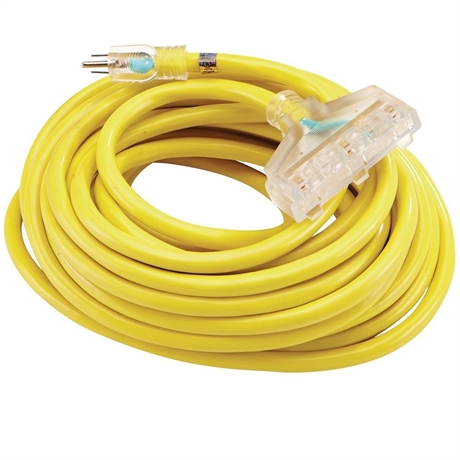 Vanguard 50 ft 10 Gauge Multi-Outlet Extension Cord