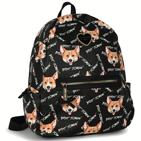 Betsey Johnson Corgi Backpack