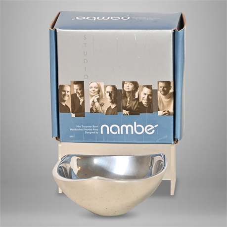 Nambe' Mini Tri Corner Bowl