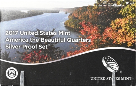 US Mint America The Beautiful Quarters Silver Proof Set