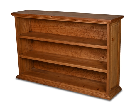 Rustic Solid Wood Bookcase