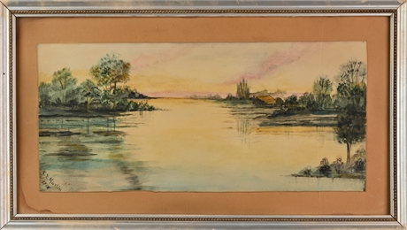 Early 20th Century Pastel