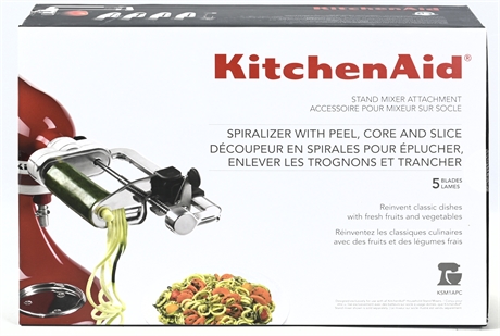 New KitchenAid Spiralizer Stand Mixer Attachment