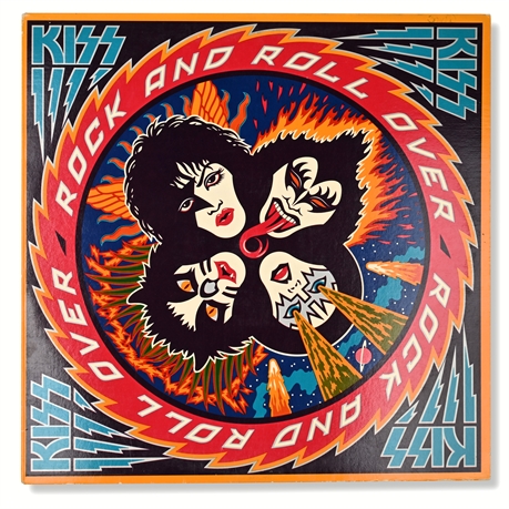KISS “Rock and Roll Over” LP — NDLP-7037 Casablanca (1976)