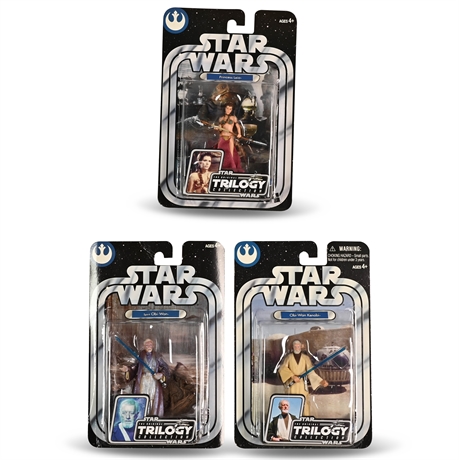 Star Wars Trilogy Collection: Princess Leia, Obi-Wan Kenobi, Spirit Obi-Wan