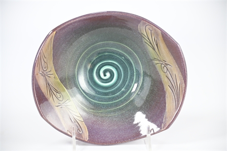 Artisan Crafted Stoneware Bowl