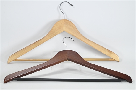 35 Wood Hangers
