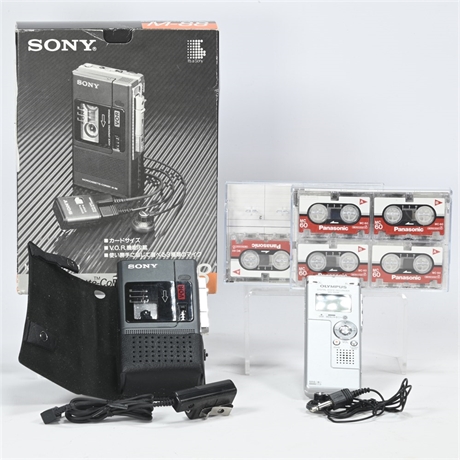 Sony Microcassette-Corder +