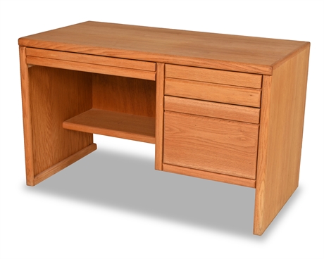 Classic Oak Desk