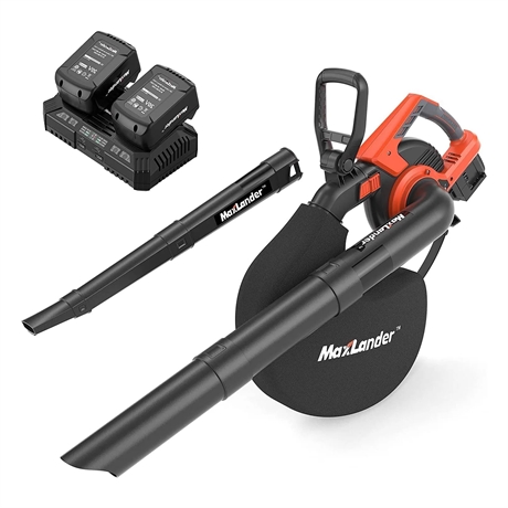 MAXLANDER 2 in 1 Cordless Leaf Blower & Vacuum Cleaner