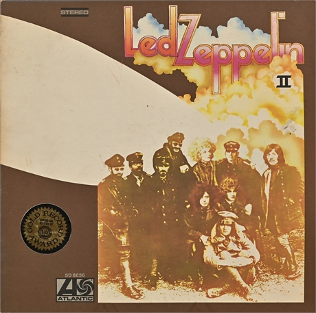 LED Zeppelin II 1969 Atlantic LP