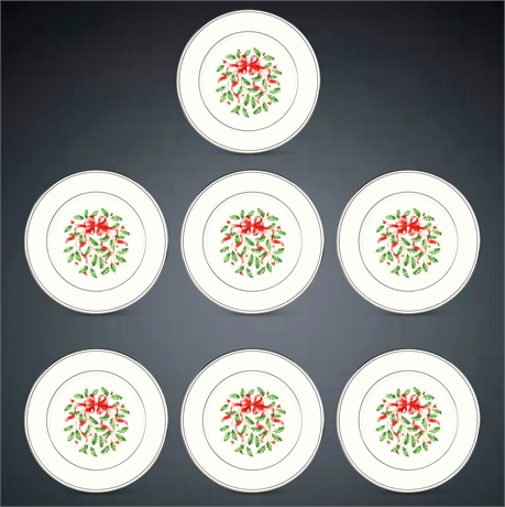 Lenox 'Holiday' Dessert Plates