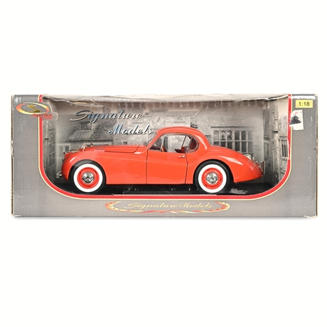 Signature Models 1:18 1949 Jaguar XK120 – Red – #18120