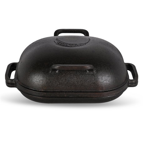 Challenger Breadware Cast Iron Bread Pan — Maker Marked, With New Bead Bags