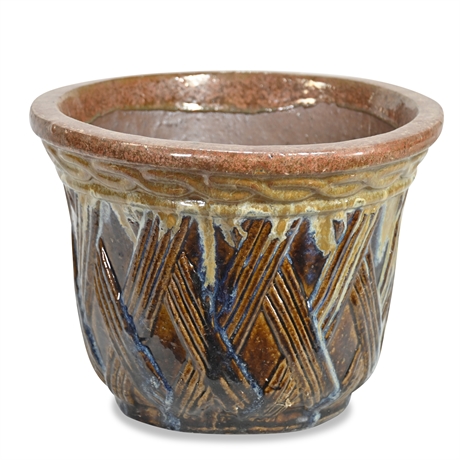 9" Glaze Ceramic Pot