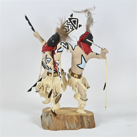 Apache Warriors Kachina by Ervin Billie